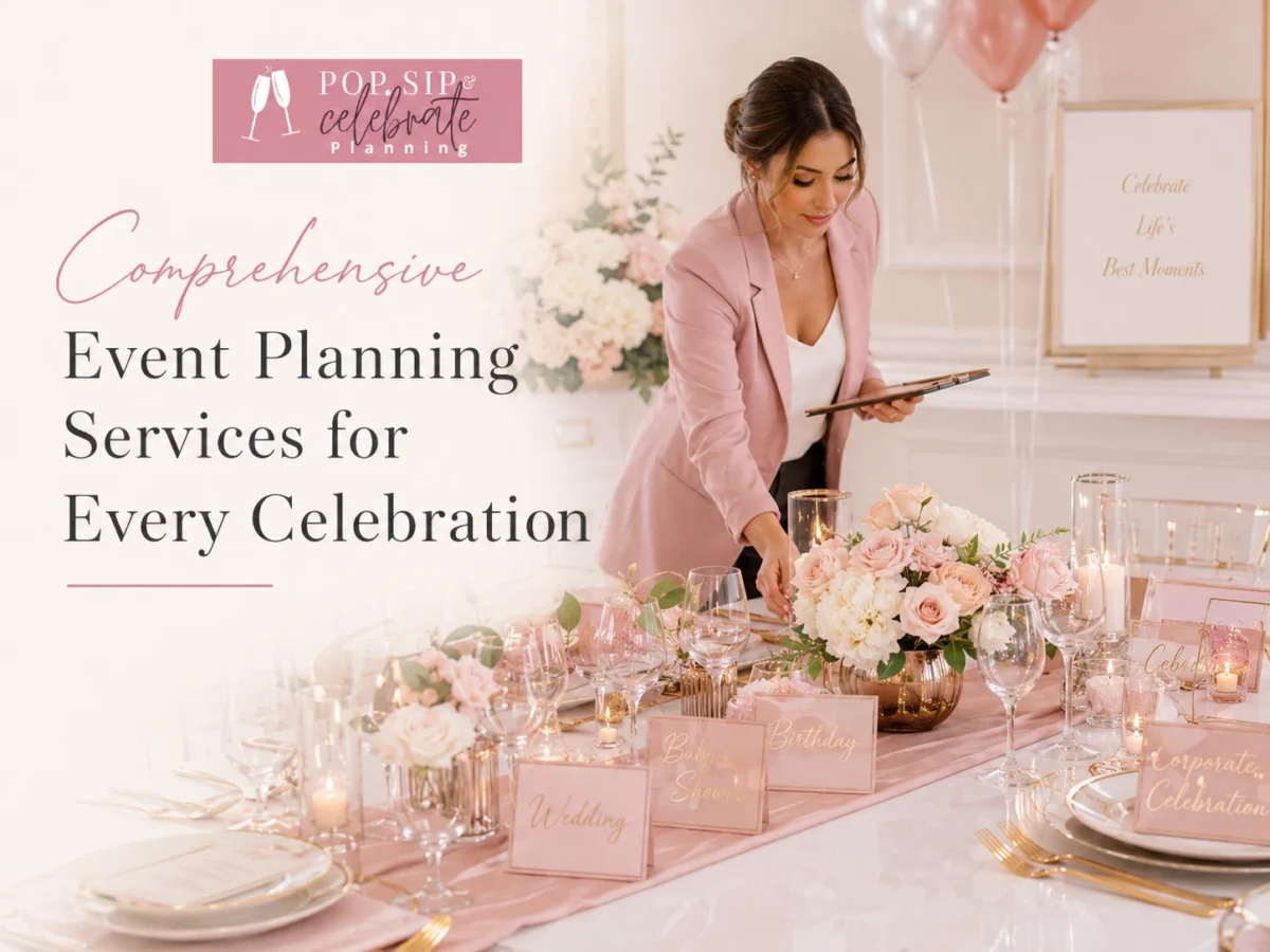 Event planner Tampa arranging professional event decor