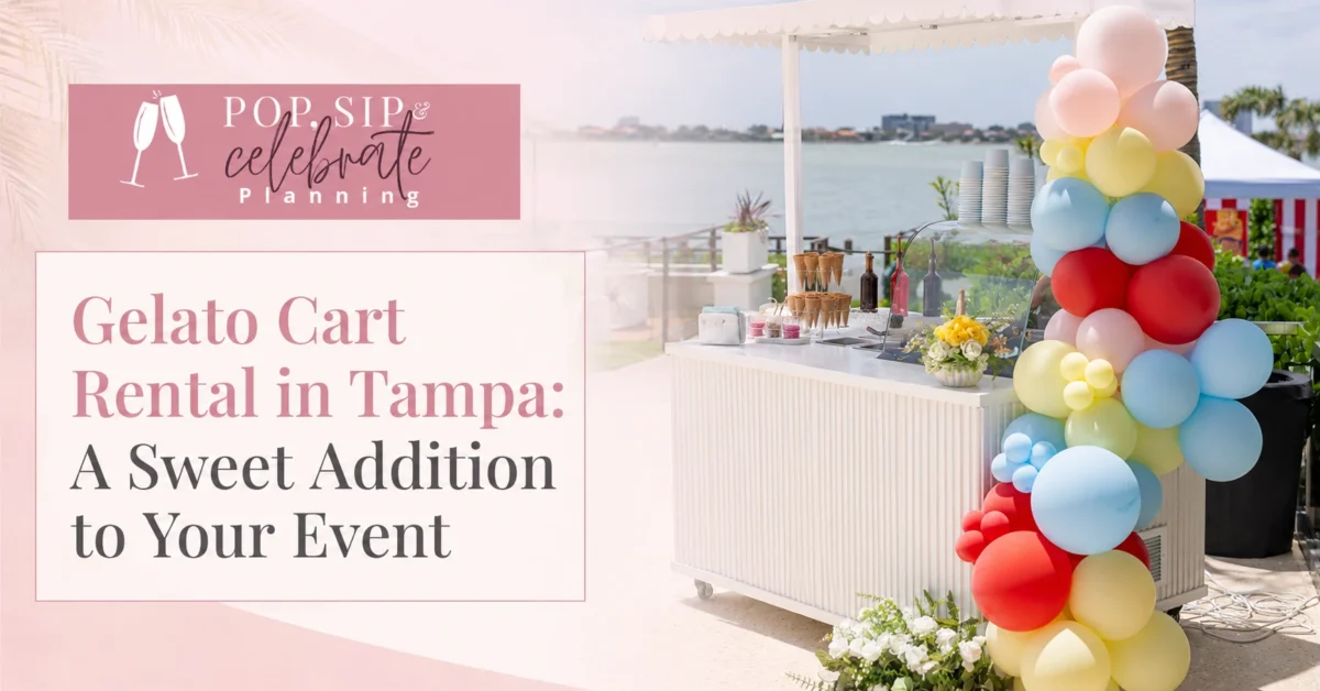 Gelato Cart Rental in Tampa: A Sweet Addition to Your Event
