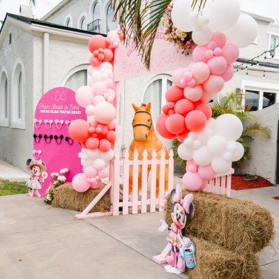 pop, sip and celebrate planning | Tampa's Luxury Event Planning Service: Custom welcome sign designed by Pop, Sip & Celebrate Planning for a luxury kids birthday party.